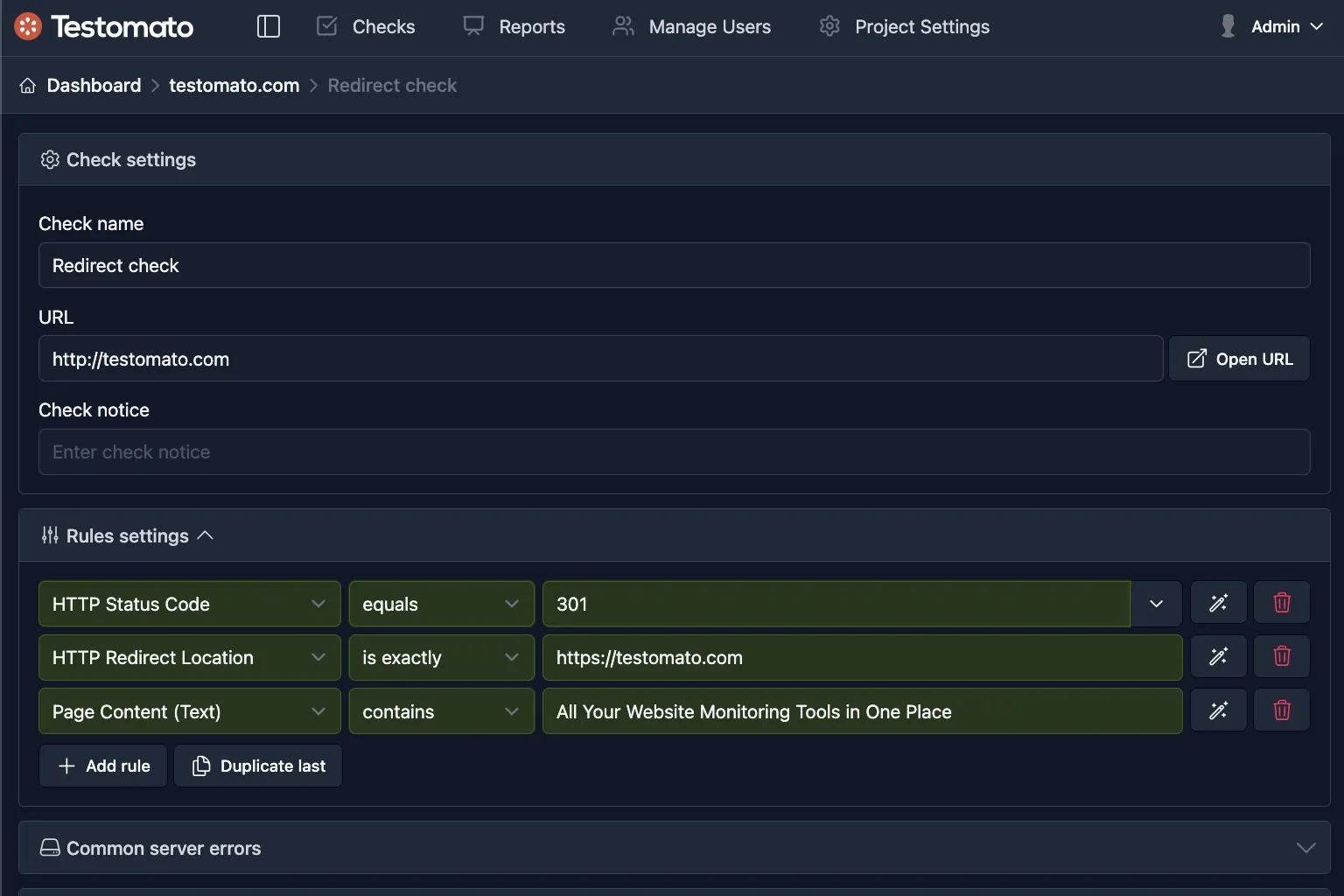 Monitoring for developers