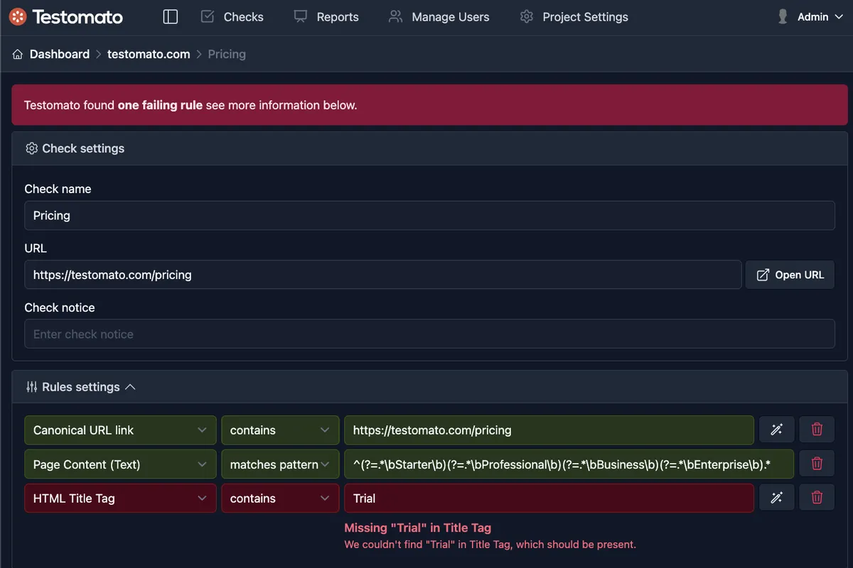 Monitoring for marketers