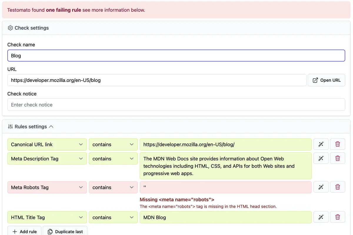 Monitoring for SEO experts